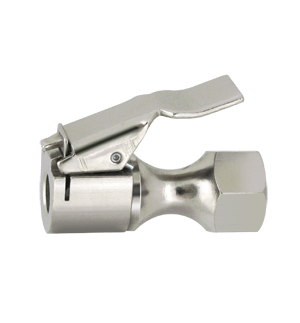 Nickel Plated Brass Air Chuck 1/4" NPT