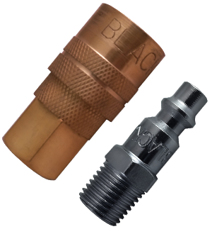 Brass Air Coupler 1/4" NPT