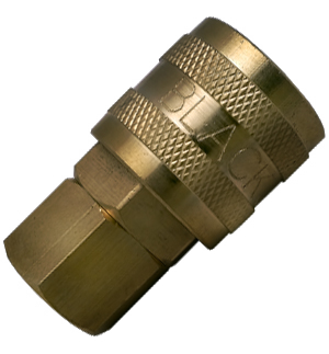 1/4" NPT Brass Air Coupler ARO Type