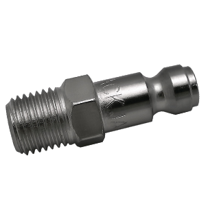 1/4" NPT Male Coupler Tru-Flate Type