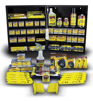 Stocked Tire Repair Cabinet Passenger/Light Truck Assortment