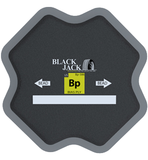 Bias Ply Repair (USA Style) 12 1/2" x 12 1/2" (317mm x 317