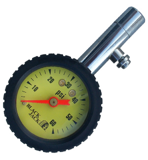 Dial Gauge 0-160 PSI w/ Yellow Dial