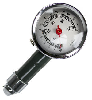Dial Tire Gauge Dial face 10 - 105 PSI