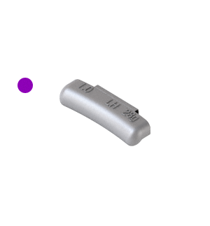 1.75 oz  Wheel Weight LH Coated (Lead)