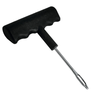 Plastic Tee Handle w/ 4" Open Eye Needle