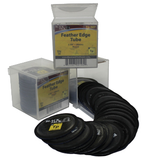 2 3/8" (60mm) Round Feather Edge Tube Repair