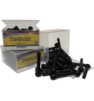 Valve Stem  (TR423) 2 1/2" Snap-In EPDM Rubber