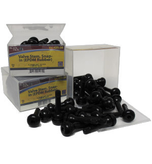 Valve Stem  (TR425)  2" Snap-In EPDM Rubber