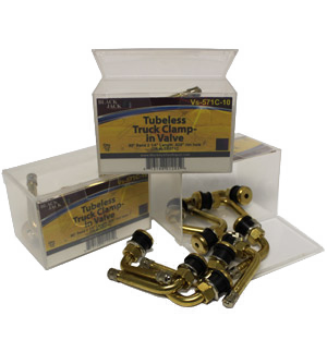 Vs-571C - Clamp-in Valve for Truck & Bus TR571C  90 Degree Bend